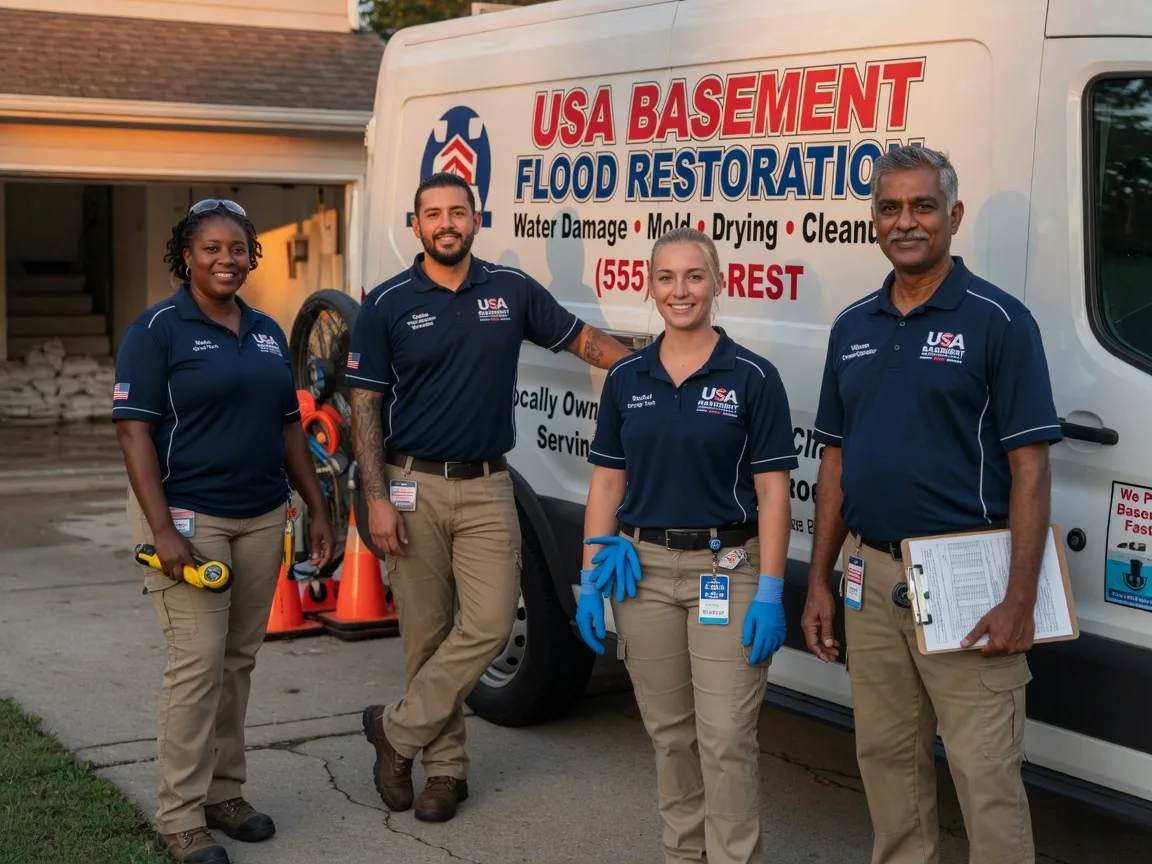 Basement Flood Cleanup company in Frontenac, KS