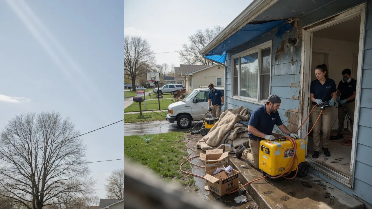 Basement Flood Cleanup in Frontenac, KS near me